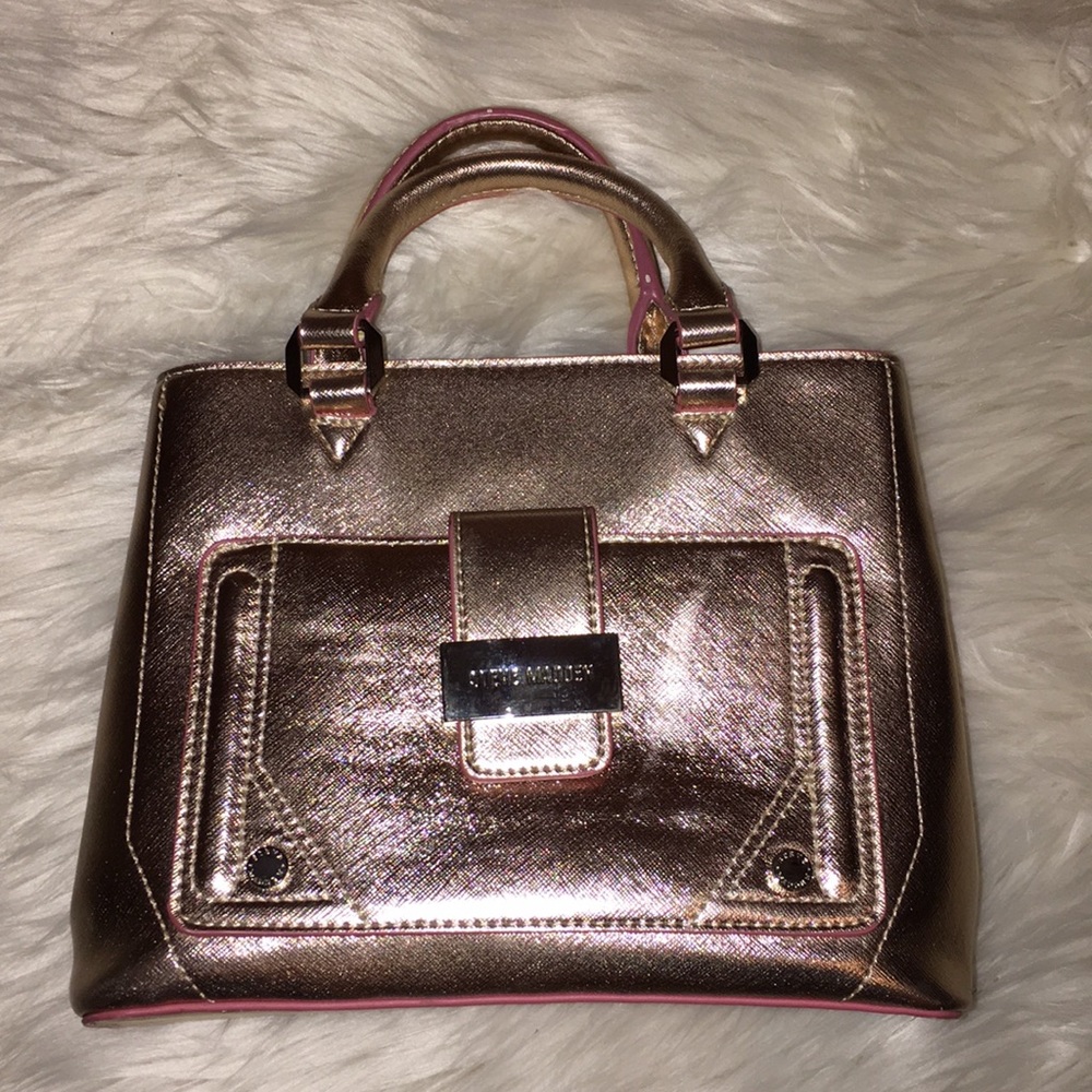 Rose Gold Steve Madden Bag